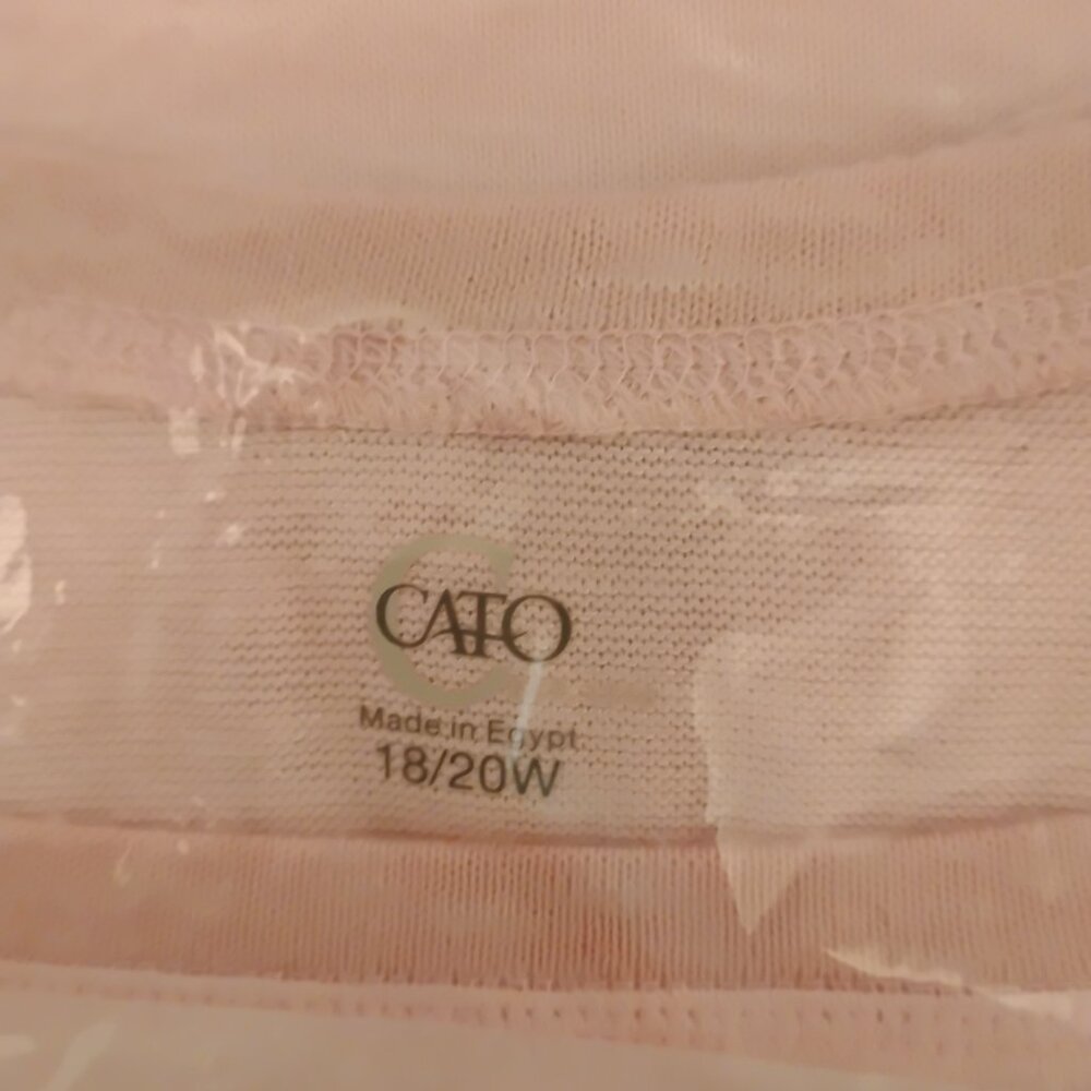 Cato Breast Cancer Awareness In October We Wear Pink Raglan - 18/20 - Picture 8 of 8